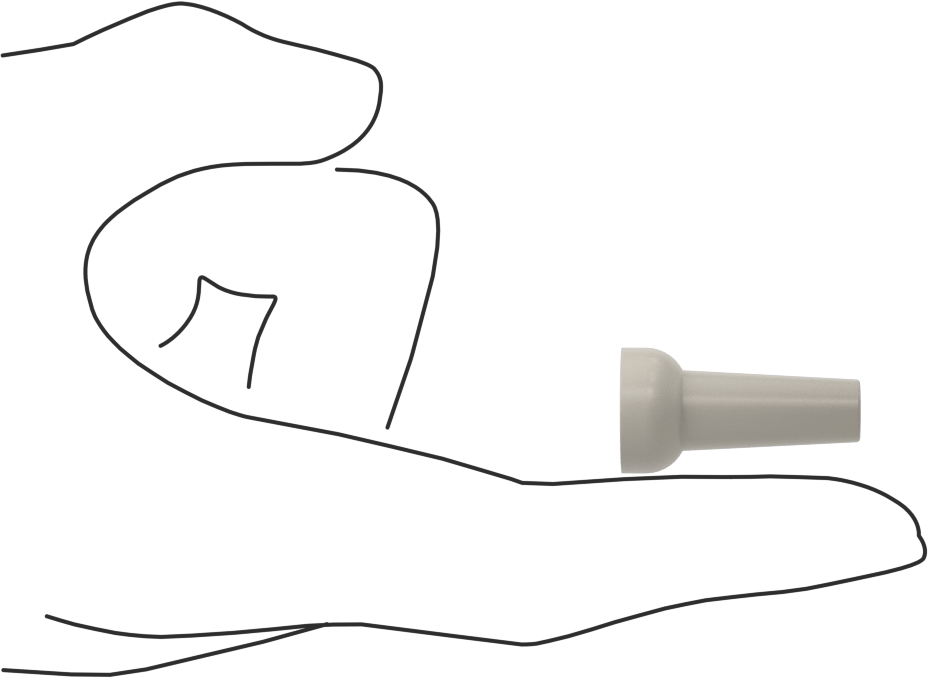Akışlı Püskürtmeli Nozul, 1/4“ Boyutlu Snap-Loc Soğutma Suyu Hortumu için 1/8” Delik