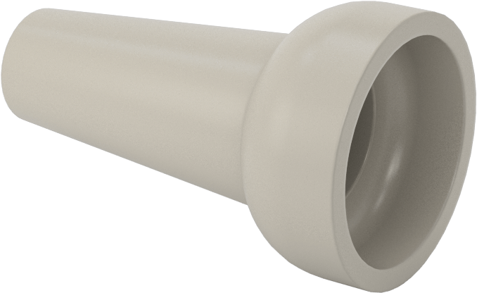 Akışlı Püskürtmeli Nozul, 1/4" Delik, 1/2" Boyutlu Snap-Loc Soğutma Suyu Hortumu için