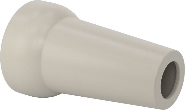 Akışlı Püskürtmeli Nozul, 3/8" Delik, 1/2" Boyutlu Snap-Loc Soğutma Suyu Hortumu için