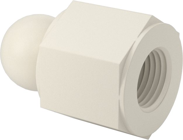 Besleme Konektörü, 1/8 NPT Dişi x 1/4" Erkek Snap-Loc Soğutma Sıvısı Hortumu