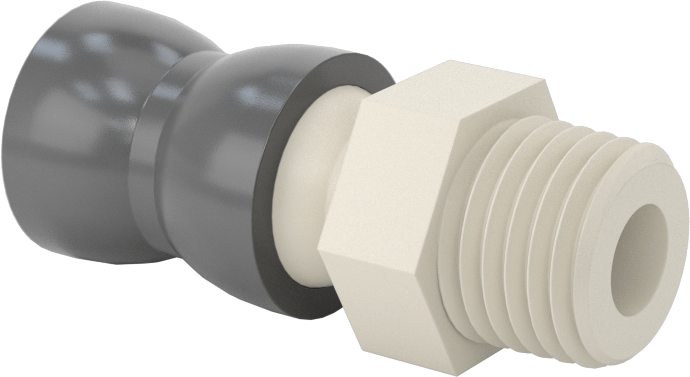 Besleme Konektörü, 1/4 NPT Erkek x 1/4" Dişi Snap-Loc Soğutma Suyu Hortumu