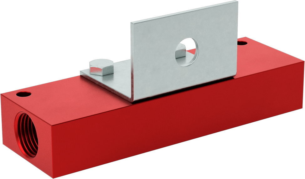 1/2" Snap-Loc Soğutma Suyu Hortumu için Vidalı Manifold