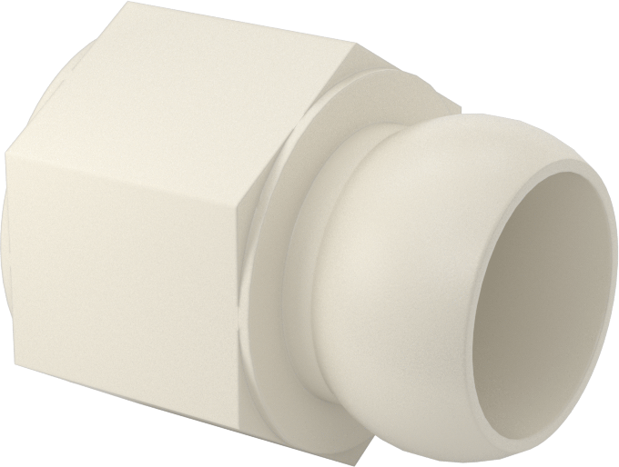 Besleme Konektörü, 1/2 NPT Dişi x 1/2" Erkek Snap-Loc Soğutma Suyu Hortumu