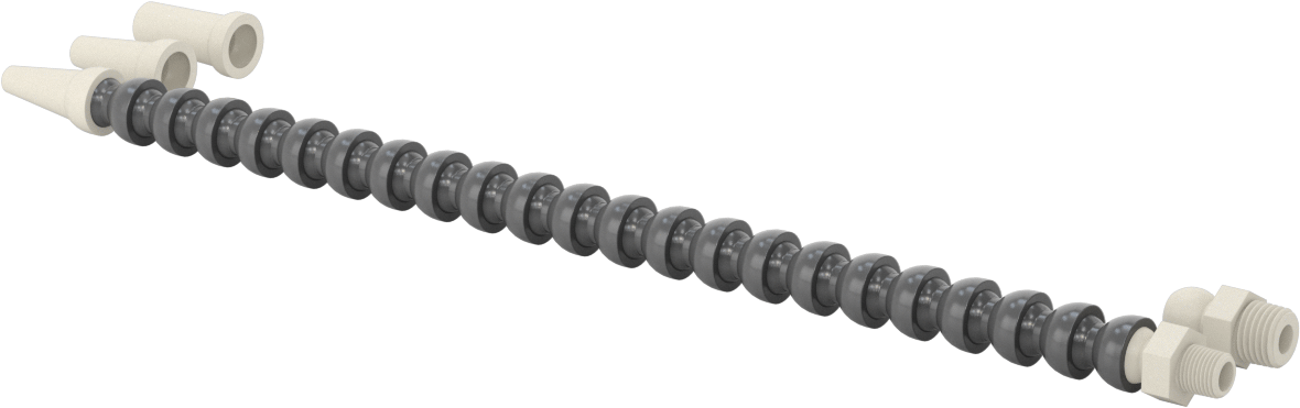 Konektör, 1/4" Snap-Loc Soğutma Suyu Hortumu için Hortum ve Nozul Tertibatı