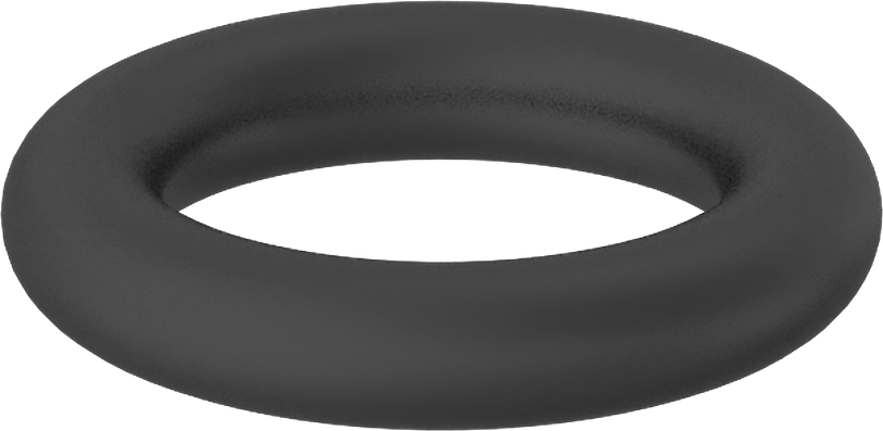 Yağa Dayanıklı Sert Buna-N O-Ring, 1/16 Kesirli Genişlik, Dash Numarası 010