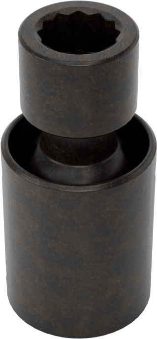 12 Uçlu Esnek Darbeli Soket, 7 mm Boyut, 1/4" Tahrik