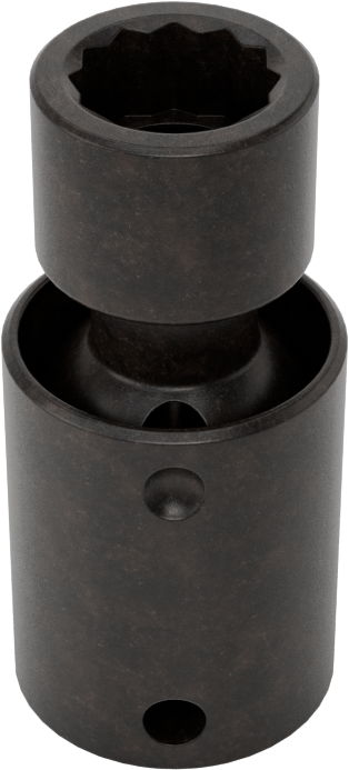 12 Uçlu Esnek Darbeli Soket, 8 mm Boyut, 1/4" Tahrik