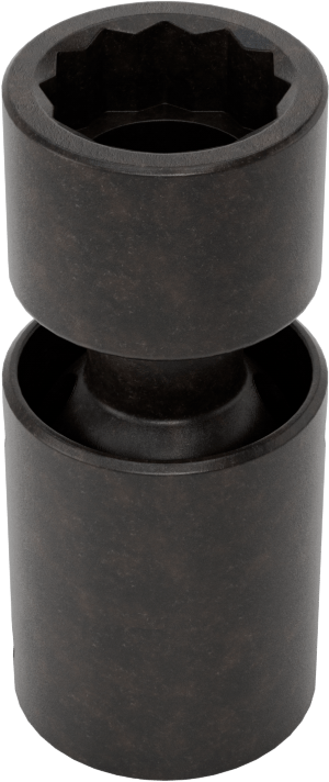 12 Uçlu Esnek Darbeli Soket, 10 mm Boyut, 1/4" Tahrik