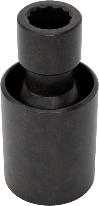 12 Uçlu Esnek Darbeli Soket, 6 mm Boyut, 1/4" Tahrik
