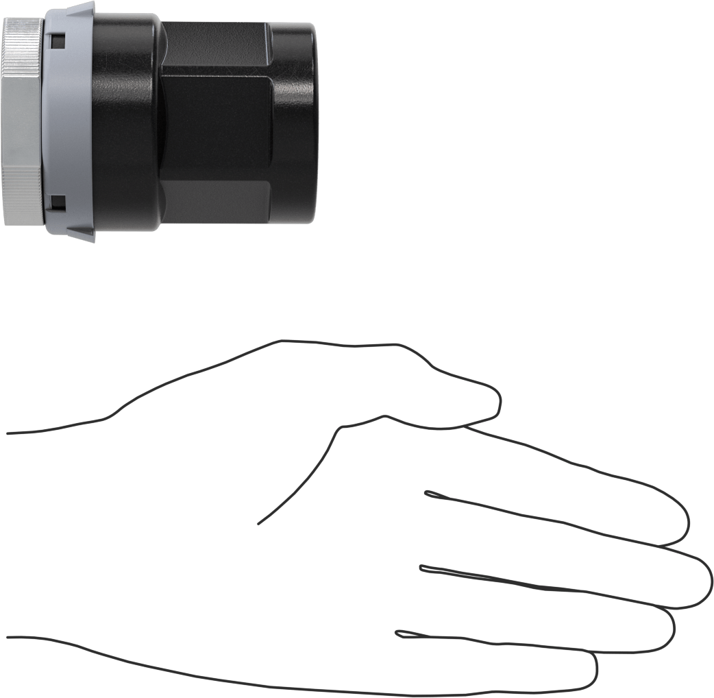 Basınçlı Hava için Hızlı Bağlantı Boru Bağlantı Parçası, Adaptör, 1-1/2" Dış Çaplı Boru x 1-1/4 NPT Dişi için Dişi, Gri