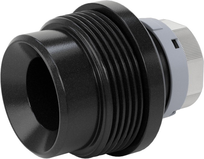 Basınçlı Hava için Hızlı Bağlantı Boru Bağlantı Parçası, Adaptör, 3/4" Dış Çaplı Boru için Dişli, 1,5 inç Boru Dış Çapı Erkek, Gri
