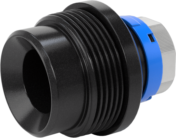 Basınçlı Hava için Hızlı Bağlantı Boru Bağlantı Parçası, Adaptör, 3/4" Dış Çaplı Boru için Dişli, 1,5 inç Boru Dış Çapı Erkek, Mavi