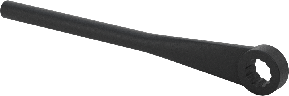 Kutu Anahtarı, 12 Noktalı Açıklık, 1/2" Boyut, 6-3/4" Toplam Uzunluk