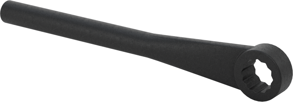 Kutu Anahtarı, 12 Noktalı Açıklık, 5/8" Boyut, 7-1/8" Toplam Uzunluk