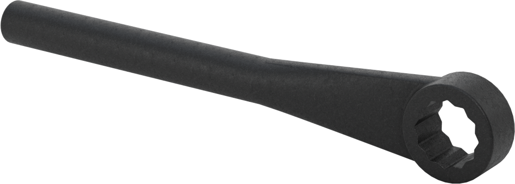 Kutu Anahtarı, 12 Noktalı Açıklık, 3/4" Boyut, 7-1/2" Toplam Uzunluk