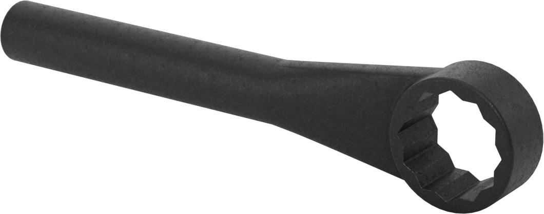 Kutu Anahtarı, 12 Noktalı Açıklık, 1-1/4" Boyut, 8" Toplam Uzunluk