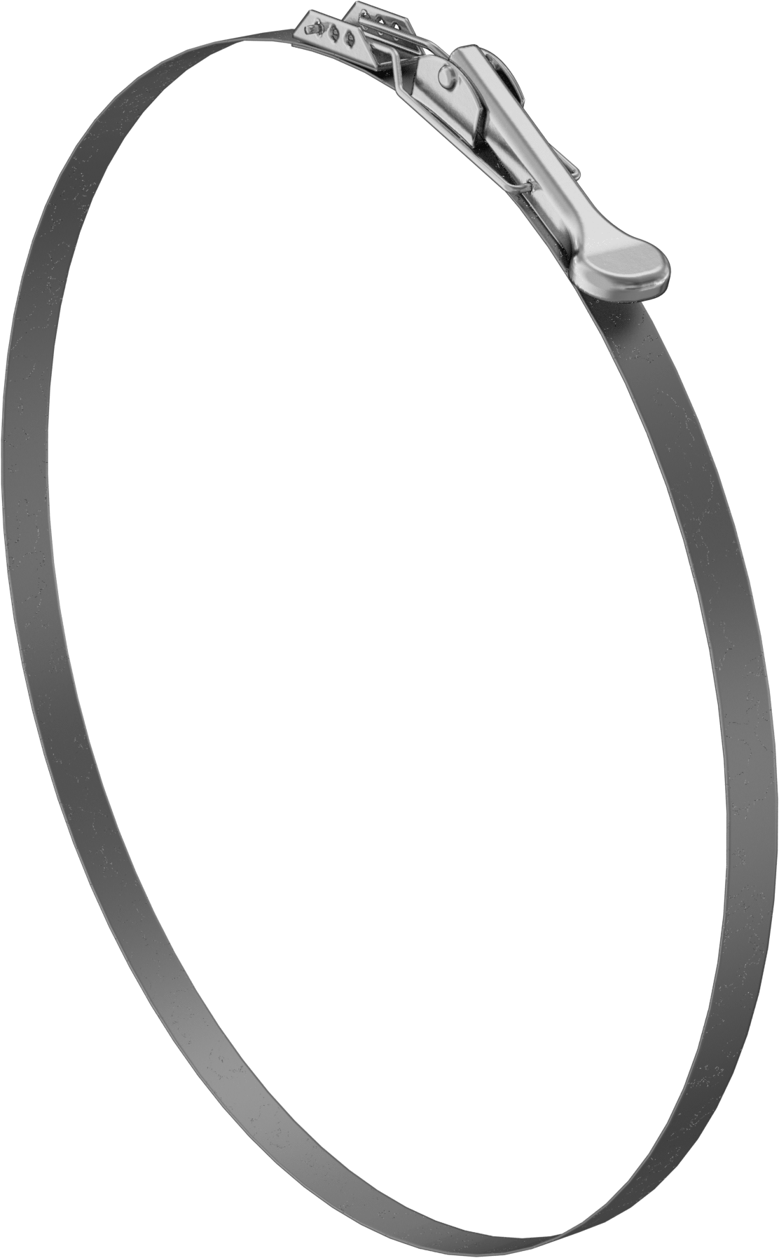 Hızlı Açılır Kanal Hortum Kelepçesi, 18-3/16“ ila 18-3/8” Kelepçe İç Çapı