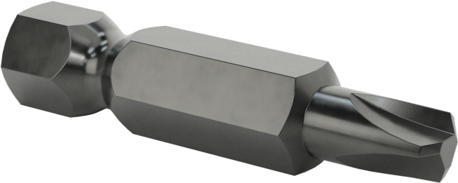 Tri-Wing® Uç, Elektrikli Aletler için 1/4" Altıgen Şaft, Numara 2 Boyut
