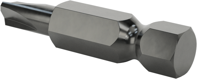 Tri-Wing® Uç, Elektrikli Aletler için 1/4" Altıgen Şaft, 3 Boyutu