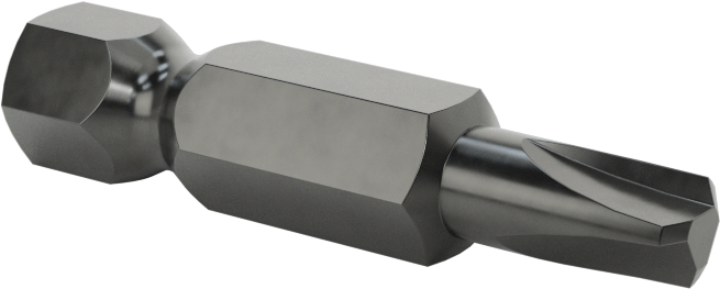 Tri-Wing® Uç, Elektrikli Aletler için 1/4" Altıgen Şaft, 3 Boyutu