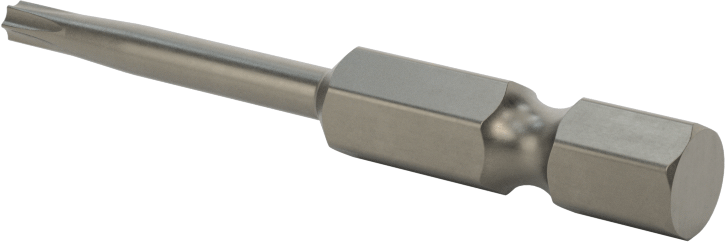 Vida Tutucu Torx Ucu, Elektrikli Aletler için 1/4" Altıgen Şaft, T10 Boyutu