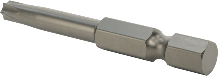 Vida Tutucu Torx Ucu, Elektrikli Aletler için 1/4" Altıgen Şaft, T25 Boyutu