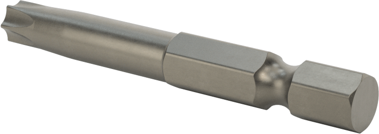 Vida Tutucu Torx Ucu, Elektrikli Aletler için 1/4" Altıgen Şaft, T30 Boyutu