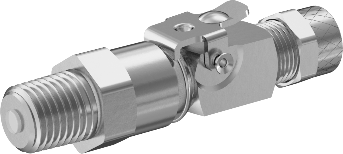 Hızlı Bağlantı Kesme Tüp Bağlantısı, Pirinç, Plug ve Soket Seti, Kesme Vanası, 3/8" Boru x 1/4 NPT