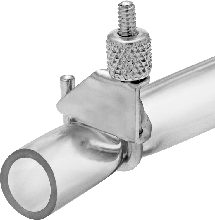 Temassız Akış Ayar Valfi, Çinko Kaplı Çelik, 3/32“ ila 1/2” Boru Dış Çapı için
