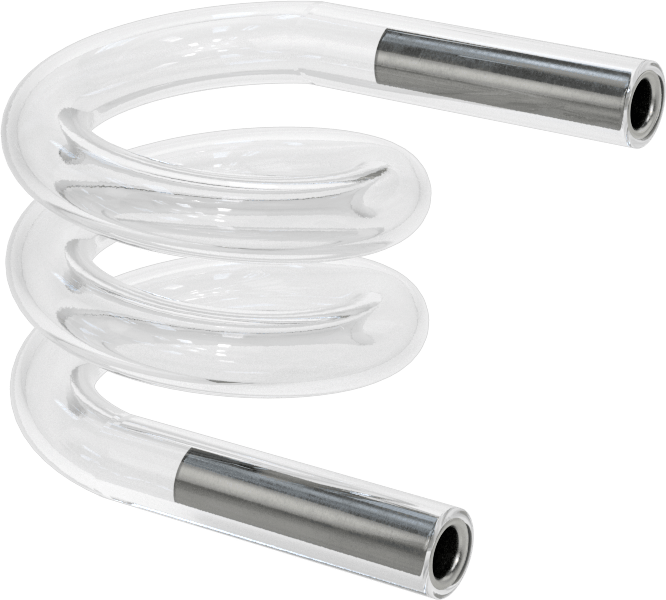 Nem Dağıtıcı Sert PFA Plastik Boru, 30 mm Dış Çap x 30 mm Yükseklik Bobin, Şeffaf