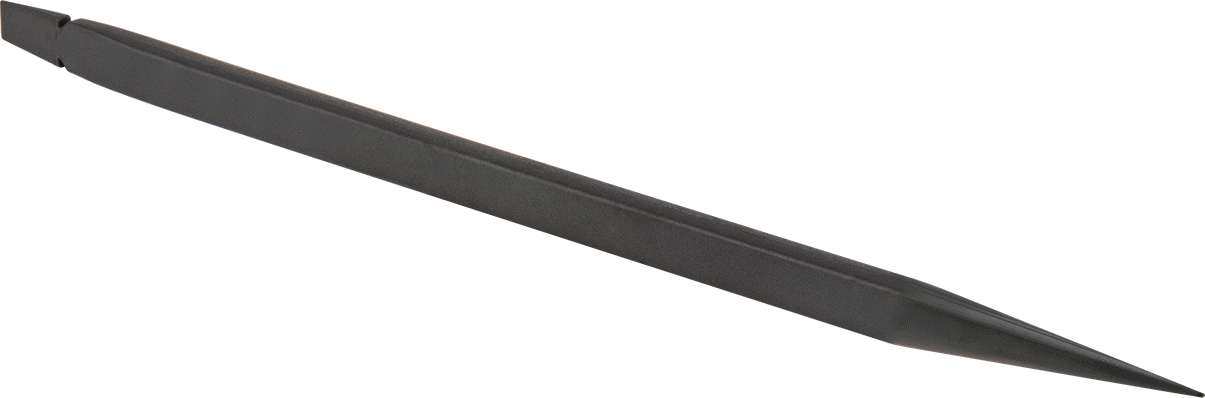 Yaralamayan Kazıyıcı, PEEK, Künt x Düz Uçlar, 6" Toplam Uzunluk
