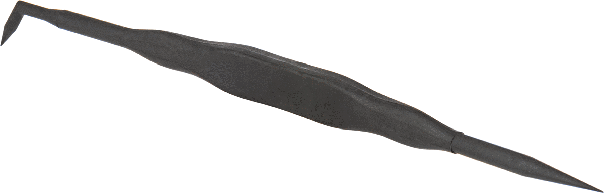 Yaralamayan Kazıyıcı, Naylon, Düz x 55 Derece Açılı Uçlar, 6-1/2" Toplam Uzunluk