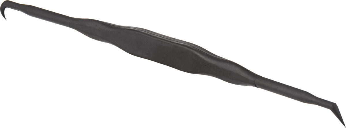 Yaralamayan Kazıyıcı, Naylon, 35 Derece Açı x Kanca Uçları, 6-1/2" Toplam Uzunluk