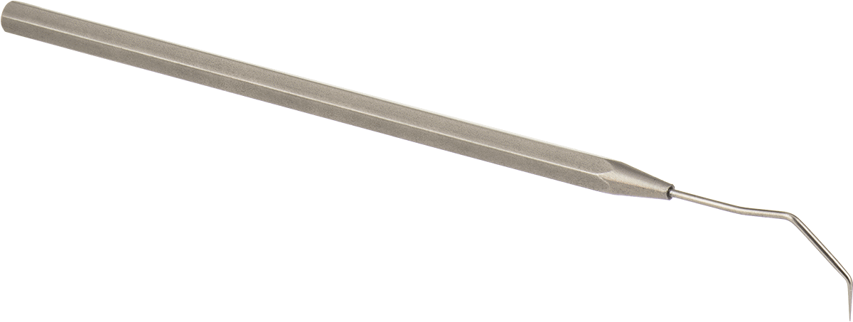 Hassas Sivri Uç, Çok Açılı Uç ile, 5-3/4" Toplam Uzunluk, 0,025 inç Uç Çapı