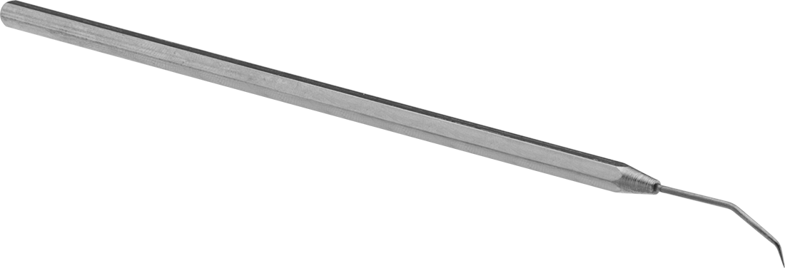 Hassas Sivri Uç, Çok Açılı Uç ile, 7-1/4" Toplam Uzunluk, 0,017 inç Uç Çapı
