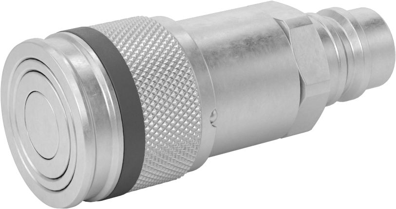 Hidrolik Sıvı için Pioneer Hızlı Bağlantı Kesme Hortum Bağlantısı, Plug x ISO Push-to-Connect Soket, 1/2 Kaplin Boyutu