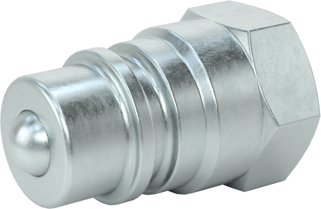 Hidrolik Sıvı için Pioneer Hızlı Bağlantı Kesme Hortum Bağlantısı, Plug, 1/4 Kaplin Boyutu, 1/4 NPTF Dişi