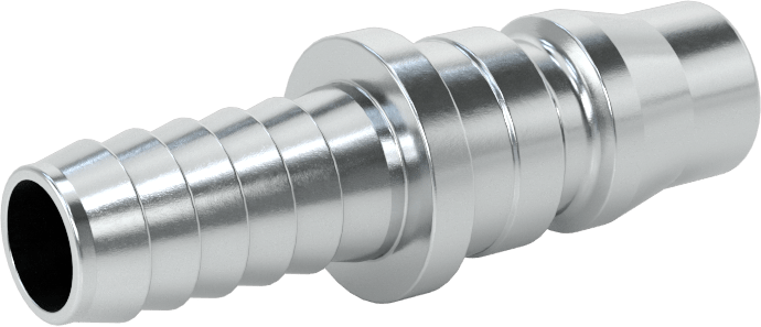 Hava için Japon Hızlı Bağlantı Kesme Hortum Bağlantısı, Plug, 1/4 Kaplin Boyutu, 1/2" Hortum İç Çapı için