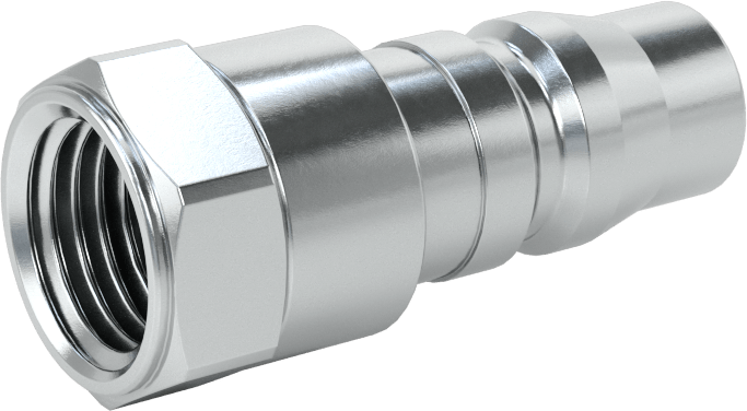 Hava için Japon Hızlı Bağlantı Kesme Hortum Bağlantısı, Plug, 1/4 Kaplin Boyutu, 1/4 NPT Dişi