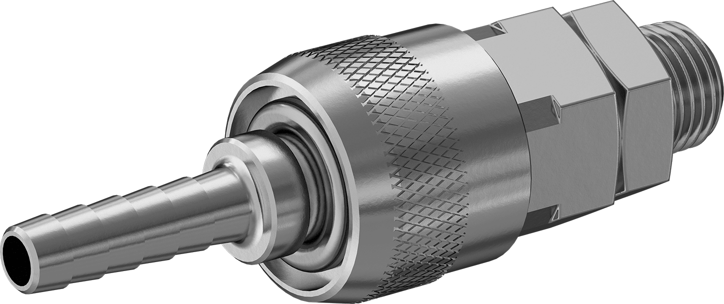 Hava için ARO Hızlı Bağlantı Kesme Hortum Bağlantısı, 1/4“ İç Çaplı Hortum ve 1/4” NPT Erkek Soket Seti için Plug
