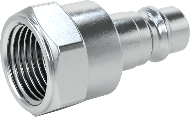 Hava için Avrupa Hızlı Bağlantı Kesme Hortum Bağlantısı, Plug, 1/4 Kaplin Boyutu, 3/8 BSPP Dişi