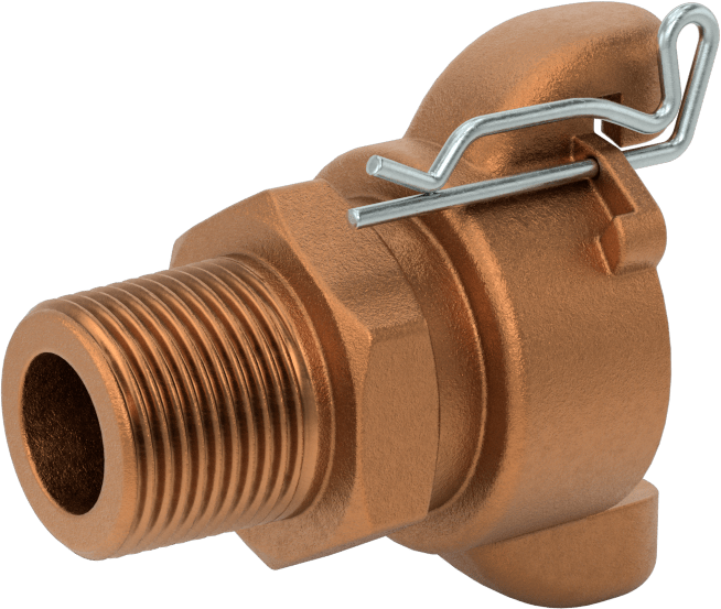 Twist-Claw Hortum Bağlantısı, Pirinç, 3/4 NPT Erkek Uç