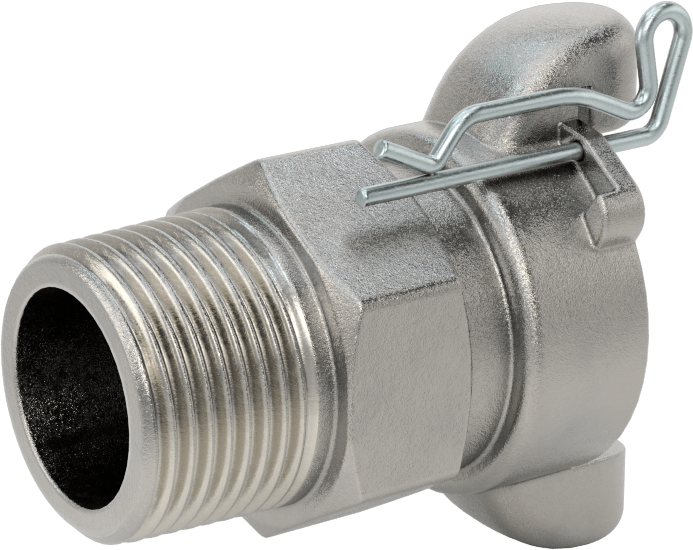 Twist-Claw Hortum Bağlantısı, 316 Paslanmaz Çelik, 1 NPT Erkek Uç