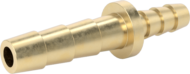 Hava ve Su için Pirinç Dikenli Hortum Bağlantı Parçası, 3/16“ Hortum İç Çapı x 1/8” Hortum İç Çapı için Düz Redüktör