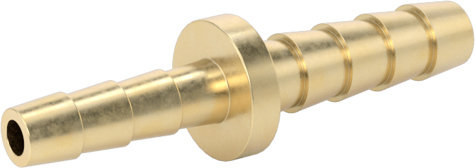 Hava ve Su için Pirinç Dikenli Hortum Bağlantı Parçası, 1/4“ Hortum İç Çapı x 3/16” Hortum İç Çapı için Düz Redüktör