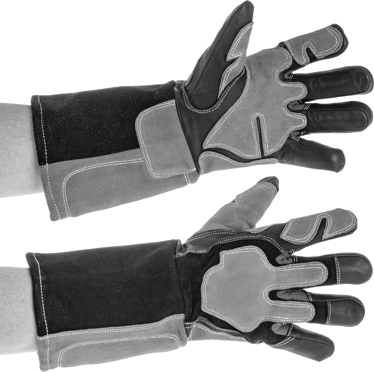 Elastic Cuff with Reinforced Wrist