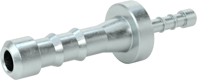 Çinko Kaplı Çelik Dikenli Hortum Bağlantı Elemanı, Hava ve Su için, 1/4“ x 1/8” İç Çaplı Hortum için Redüktör