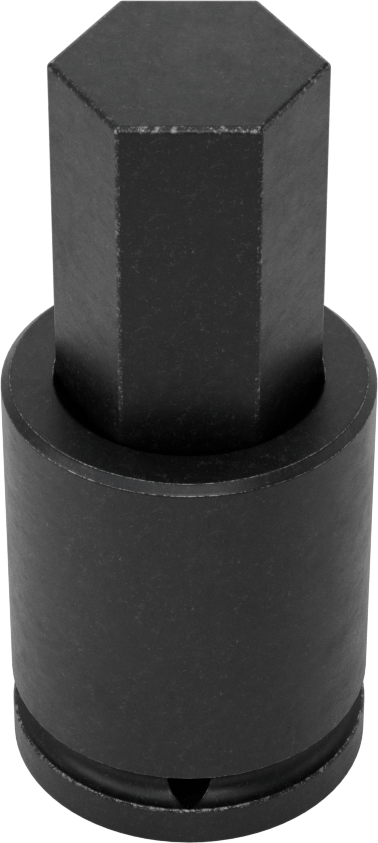 Darbe Altıgen Uçlu Soket, 3/4" Kare Tahrik, 1" Tahrik Boyutu