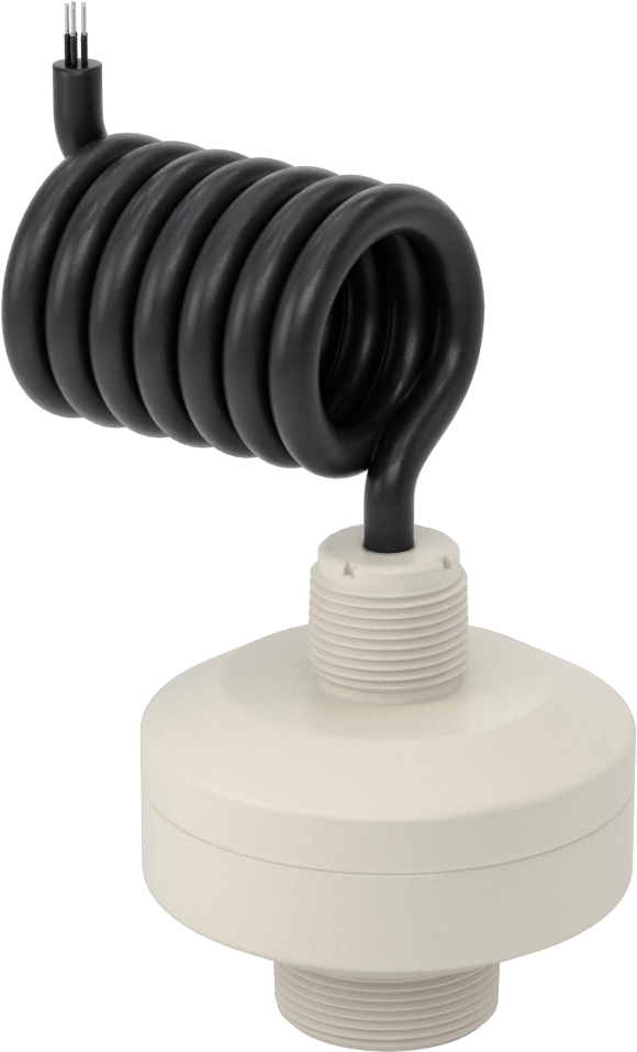 Temassız Sıvı Seviye Transmitteri, Radar, 4-20 mA Çıkış, 1-1/2" NPT Erkek