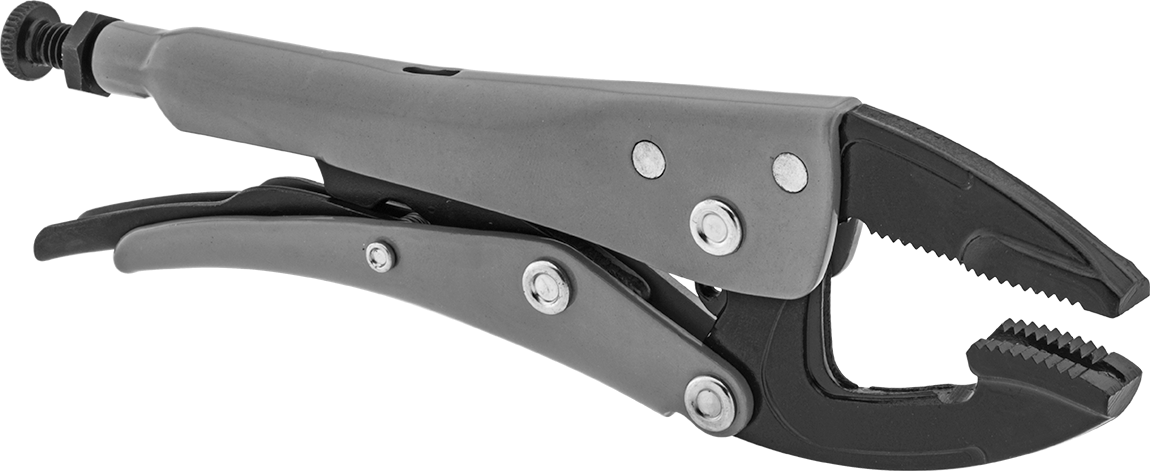 Grooved Jaws and Lever Release